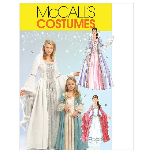 McCall's Patterns M5731 Misses'/Children's/Girls' Princess Costumes, Size MISS (SML-MED-LRG-XLG) McCall's Patterns M5731 Misses'/Children's/Girls' Princess Costumes, Size MISS (SML-MED-LRG-XLG)