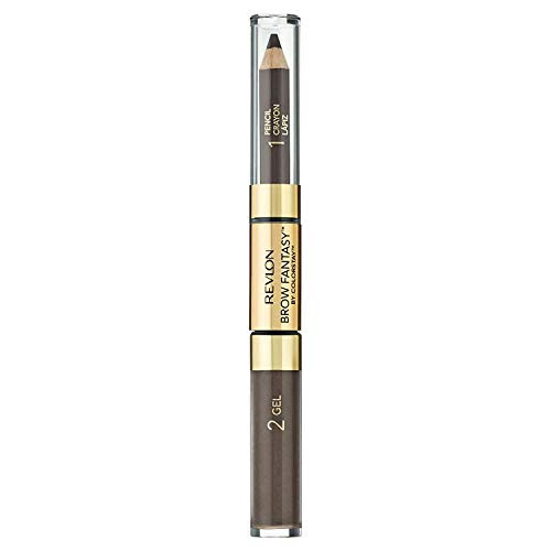 Revlon Brow Fantasy Pencil & Gel by ColorStay, Dark Brown Revlon Brow Fantasy Pencil & Gel by ColorStay, Dark Brown