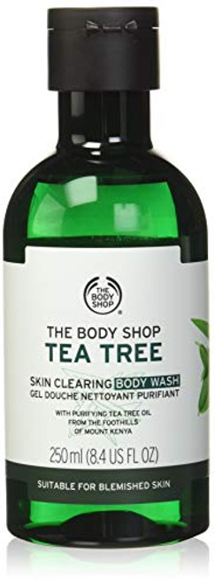 The Body Shop Tea Tree Skin Clearing Body Wash, 8.4 Fl Oz (Vegan)