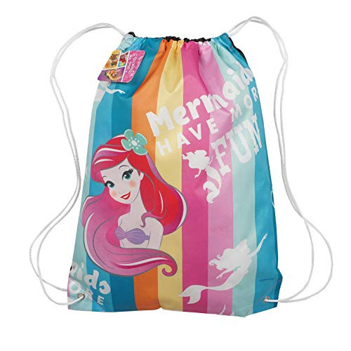 Disney's The Little Mermaid Princess Ariel Drawstring Cinch Sling Bag