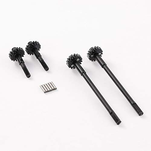 RZXYL Steel Rear Axle Shafts for SCX10 II RC Crawler Car Portal Axle RZXYL Steel Rear Axle Shafts for SCX10 II RC Crawler Car Portal Axle