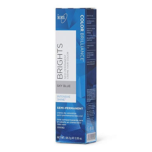 Ion Sky Blue Semi Permanent Hair Color Sky Blue