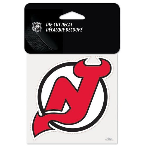 NHL New Jersey Devils Perfect Cut Color Decal, 4" x 4" by WinCraft