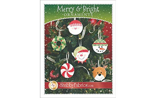 Shabby Fabrics SF49878 Merry & Bright Ornaments Pattern