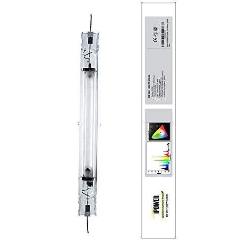 iPower 1000 Watt Double Ended Enhanced Performance Metal Halide MH Grow Light Lamp Bulb 6000K