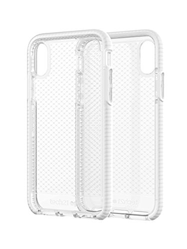 Tech21 Evo Check Case for iPhone X - Clear/White (Renewed)