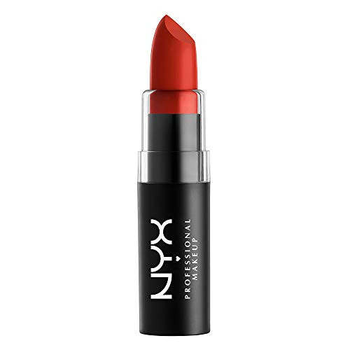 NYX PROFESSIONAL MAKEUP Matte Lipstick - Alabama, Brick Red
