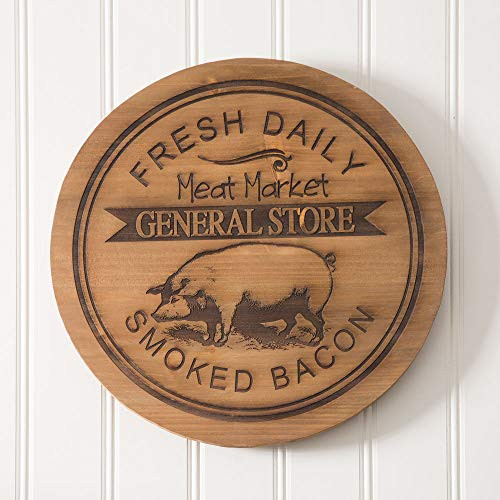 CTW Home Collection"General Store" Wood Lazy Susan