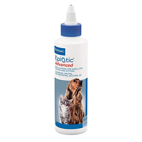 Virbac Epi-Otic Advanced Pet Ear Cleaner (8 oz), Package may vary
