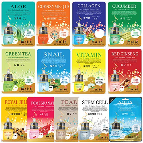 [OBS lab] 13 pcs Ultra Hydraiting Essence Mask ( 13 pcs Total ), Korean Facial Mask Sheet, Skincare Moisturizing