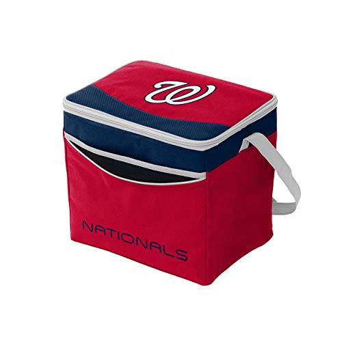 logobrands MLB Washington Nationals Unisex Blizzard Cooler - 24 Pack, Red/Blue (518-50B24M), One Size logobrands MLB Washington Nationals Unisex Blizzard Cooler - 24 Pack, Red/Blue (518-50B24M), One Size