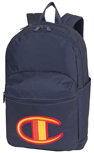 Champion Unisex Supercize Novelty Backpack, Adult, Navy, OS