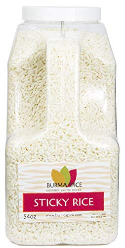 Sticky Rice Long Grain | Pearl Rice | Ideal for Sticky Rice and Mango 3.37 lbs.