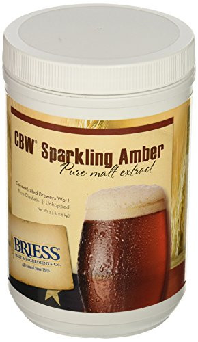Briess Sparkling Amber Malt Extract, 3.3lb