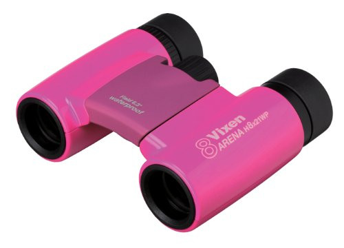 Vixen Optics 13503 Colorful Compact Binocular (Pink)