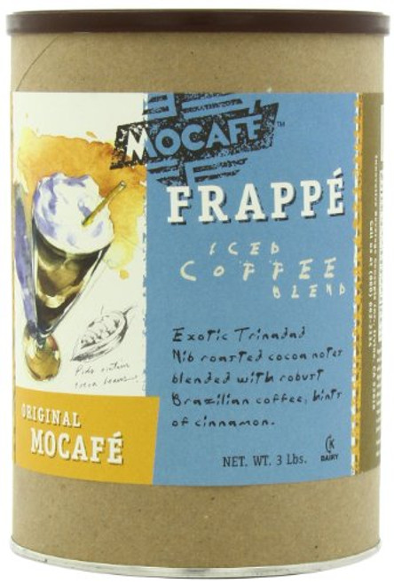 MOCAFE Frappe Original Mocafe, Ice Blended Coffee, 3-Pound Tin