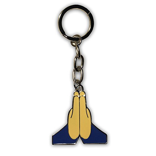 Emoji Key Chain  Everything Emoji Praying Hand Keychain  Premium Quality Small Key Charms for Teenager Backpack  Emoticon Backpack Clips for Kids  Unique Gift