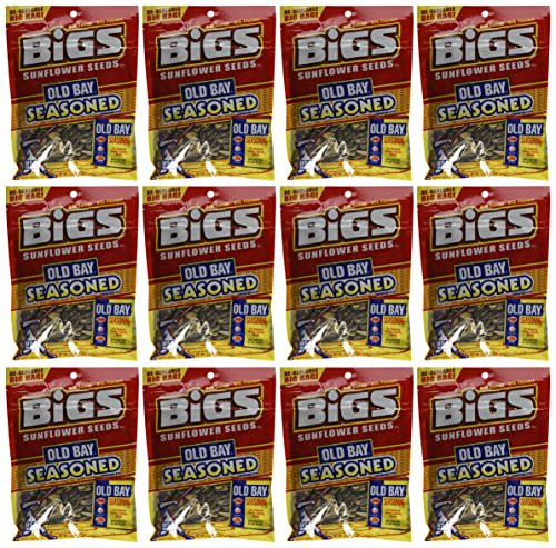Bigs Old Bay Catch of the Day Seasoned Sunflower Seeds, 5.35 Ounce -- 12 per case Bigs Old Bay Catch of the Day Seasoned Sunflower Seeds, 5.35 Ounce -- 12 per case