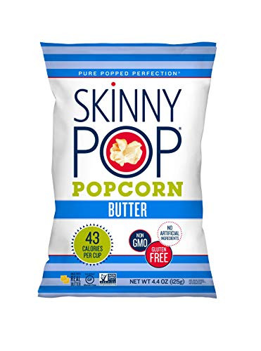 SkinnyPop Popcorn, Butter, 4.4 Ounce