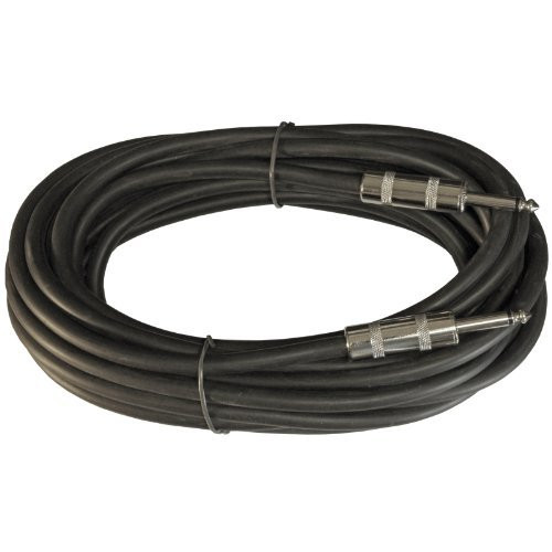 25 Foot 1/4 to 1/4 12 Gauge Speaker Cable for PA DJ Speakers