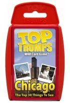 Chicago '30 things to see and do' Top Trumps Card Game