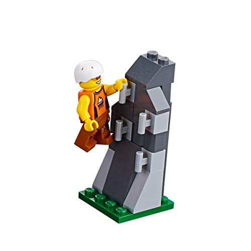 LEGO Outdoor Adventure Minifigure: Rock Climber (with Outdoor Rock Wall) 60202