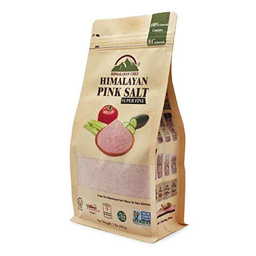 Himalayan Chef 100% Natural Pink Coarse Salt 2 lbs Bag. Ideal for Salt Grinders Himalayan Chef 100% Natural Pink Coarse Salt 2 lbs Bag. Ideal for Salt Grinders