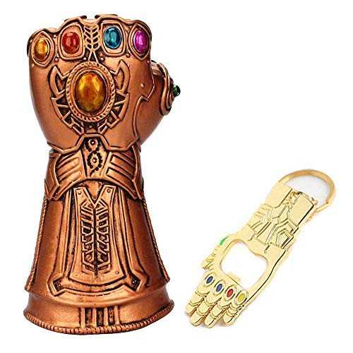 Nidavellir Infinity Gauntlet Bottle Opener, Thanos Glove Bottle Opener, Fist Beer Bottle Opener with Bonus Gold Infinity Gauntlet Keychain Bottle Opener Nidavellir Infinity Gauntlet Bottle Opener, Thanos Glove Bottle Opener, Fist Beer Bottle Opener with Bonus Gold Infinity Gauntlet Keychain Bottle Opener