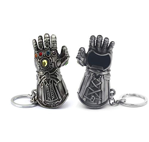 365Home Infinity Gauntlet Keychain Bottle Opener Thanos Glove Keychain Bottle Opener Thanos Beer Bottle Opener Keychain (Silver) 365Home Infinity Gauntlet Keychain Bottle Opener Thanos Glove Keychain Bottle Opener Thanos Beer Bottle Opener Keychain (Silver)