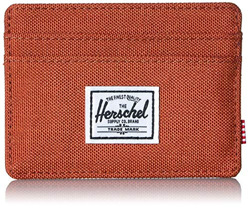 Herschel Charlie RFID, Red Picante Crosshatch, One Size