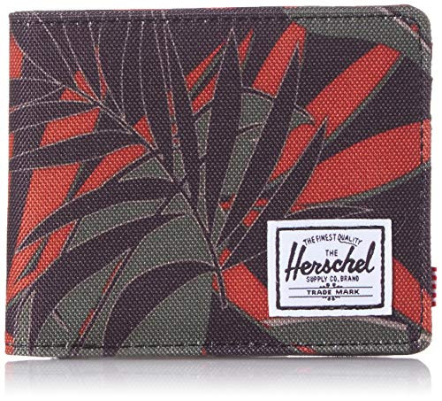 Herschel Roy RFID, Dark Olive Palm, One Size