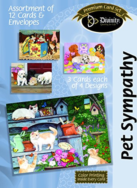 Divinity Boutique Boxed Cards Pet Sympathy (24732N)