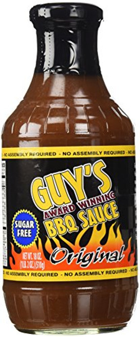 Guy's Award Winning Sugar Free BBQ Sauce 18 oz (Original) Guy's Award Winning Sugar Free BBQ Sauce 18 oz (Original)