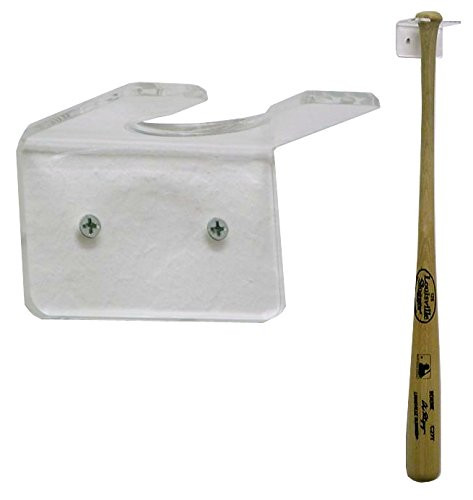 SAFTGARD SUPPLIES Acrylic Vertical Bat Wall Mount Holder Bracket