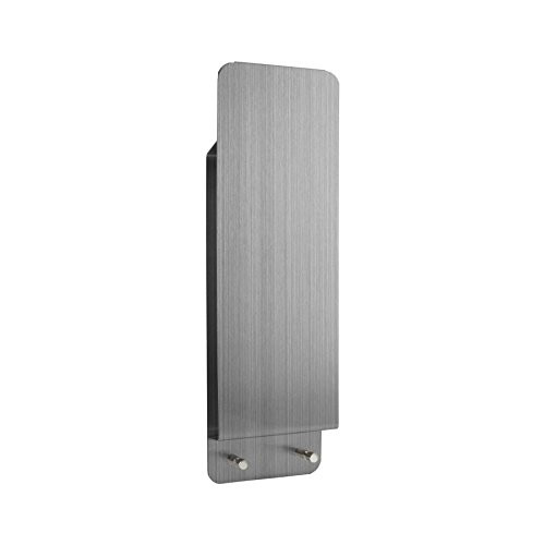 Three By Three Seattle Dry-Erase Entry Butler Organize, Stainless (35405)