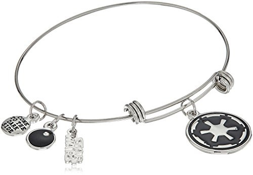 Star Wars Jewelry Galactic Empire Symbol Expandable Charm Bracelet, 7.5"