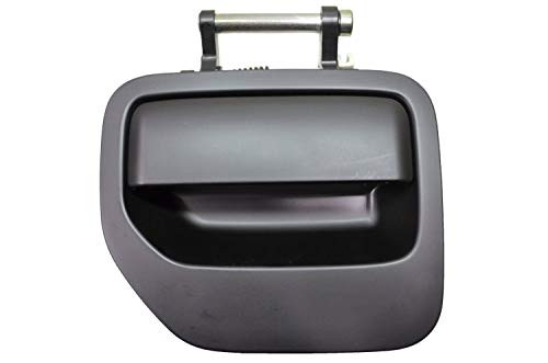 PT Auto Warehouse HO-3801P-RL - Exterior Outer Outside Door Handle, Primed Black - Rear Left Driver Side