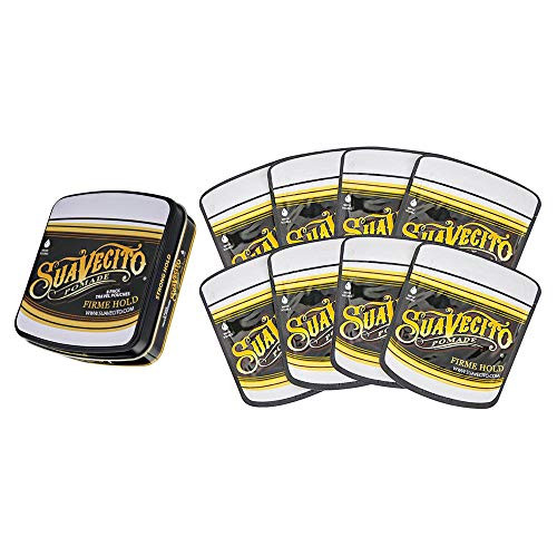 Suavecito Firme (Strong) Hold Pomade Travel Tin - 8 Pack