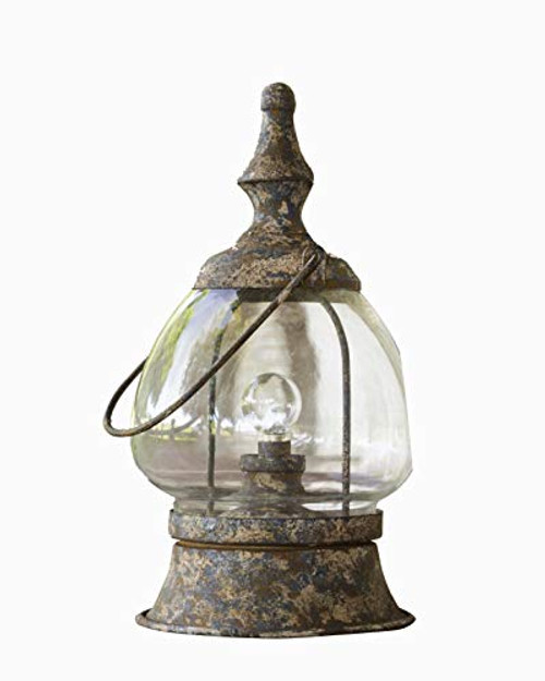 Your Heart's Delight Vintage Carriage Style Led Lantern, Multi Your Heart's Delight Vintage Carriage Style Led Lantern, Multi