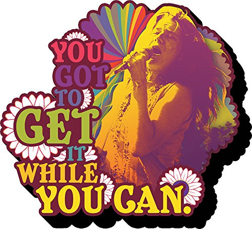 AQUARIUS Janis Joplin Get It Funky Chunky Magnet