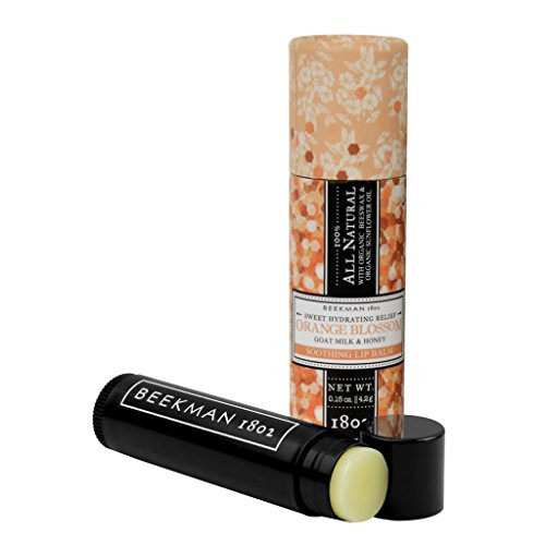 Beekman 1802 All Natural Lip Balm (Honey & Orange Blossom)