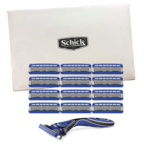 Schick Hydro 3 Razors for Men with 1 Razor and 12 Razor Blades Refills