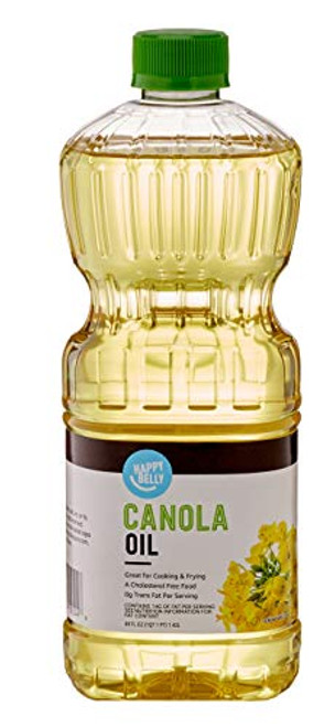Amazon Brand - Happy Belly Canola Oil, 48 Fl Oz Amazon Brand - Happy Belly Canola Oil, 48 Fl Oz