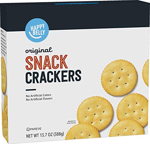 Amazon Brand - Happy Belly Original Snack Crackers, 13.7 oz Amazon Brand - Happy Belly Original Snack Crackers, 13.7 oz