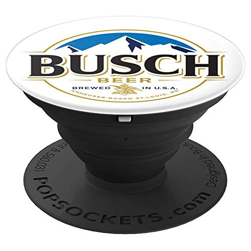 Busch White PopSockets Stand for Smartphones & Tablets PopSockets Grip and Stand for Phones and Tablets