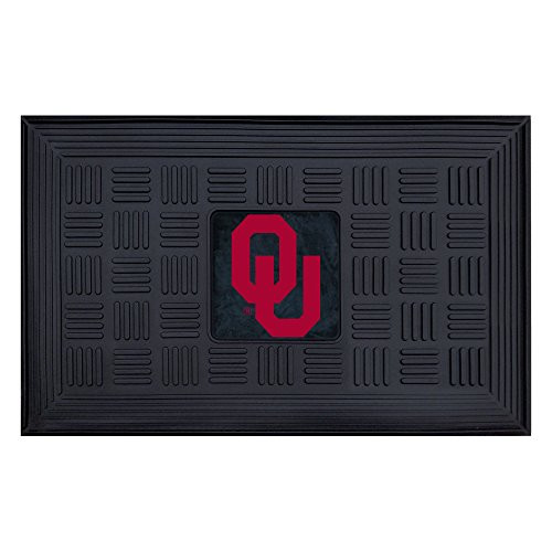 FANMATS NCAA University of Oklahoma Sooners Vinyl Door Mat FANMATS NCAA University of Oklahoma Sooners Vinyl Door Mat
