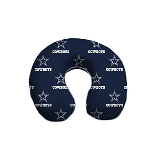 Pegasus Sports NFL Dallas Cowboys U-Neck Memory Foam Travel Pillow