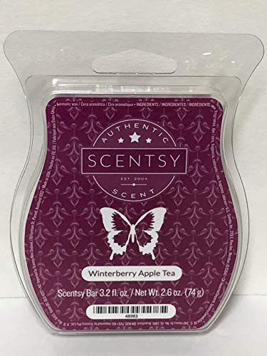 Scentsy Winterberry Apple Tea Wickless Scent Tart Bar