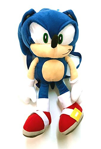 Sonic The Hedgehog Plush Back Pack 18 Inches