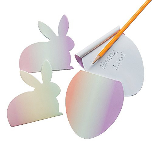 Fun Express - Easter Ombre Notepads for Easter - Stationery - Notepads - Notepads - Easter - 24 Pieces